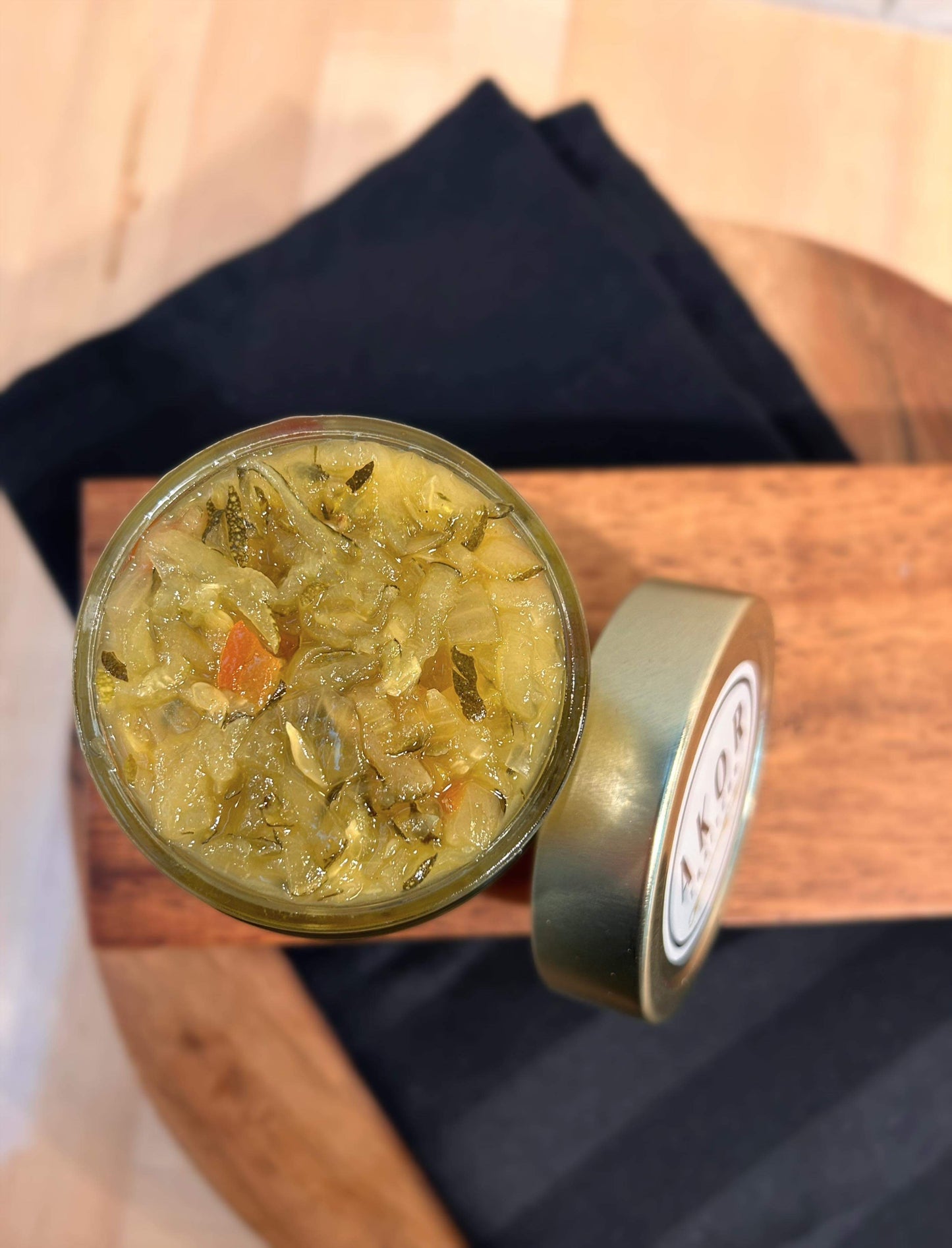 Relish de courgettes