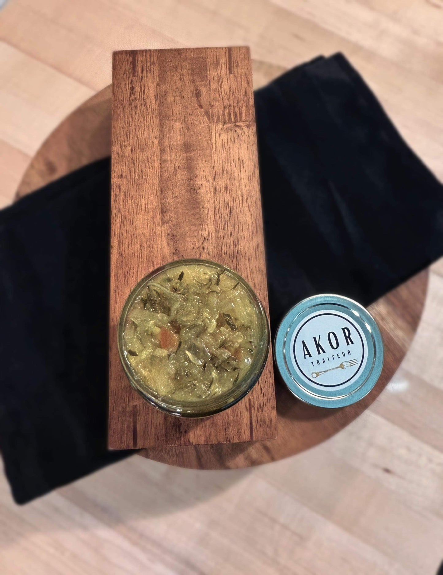 Relish de courgettes