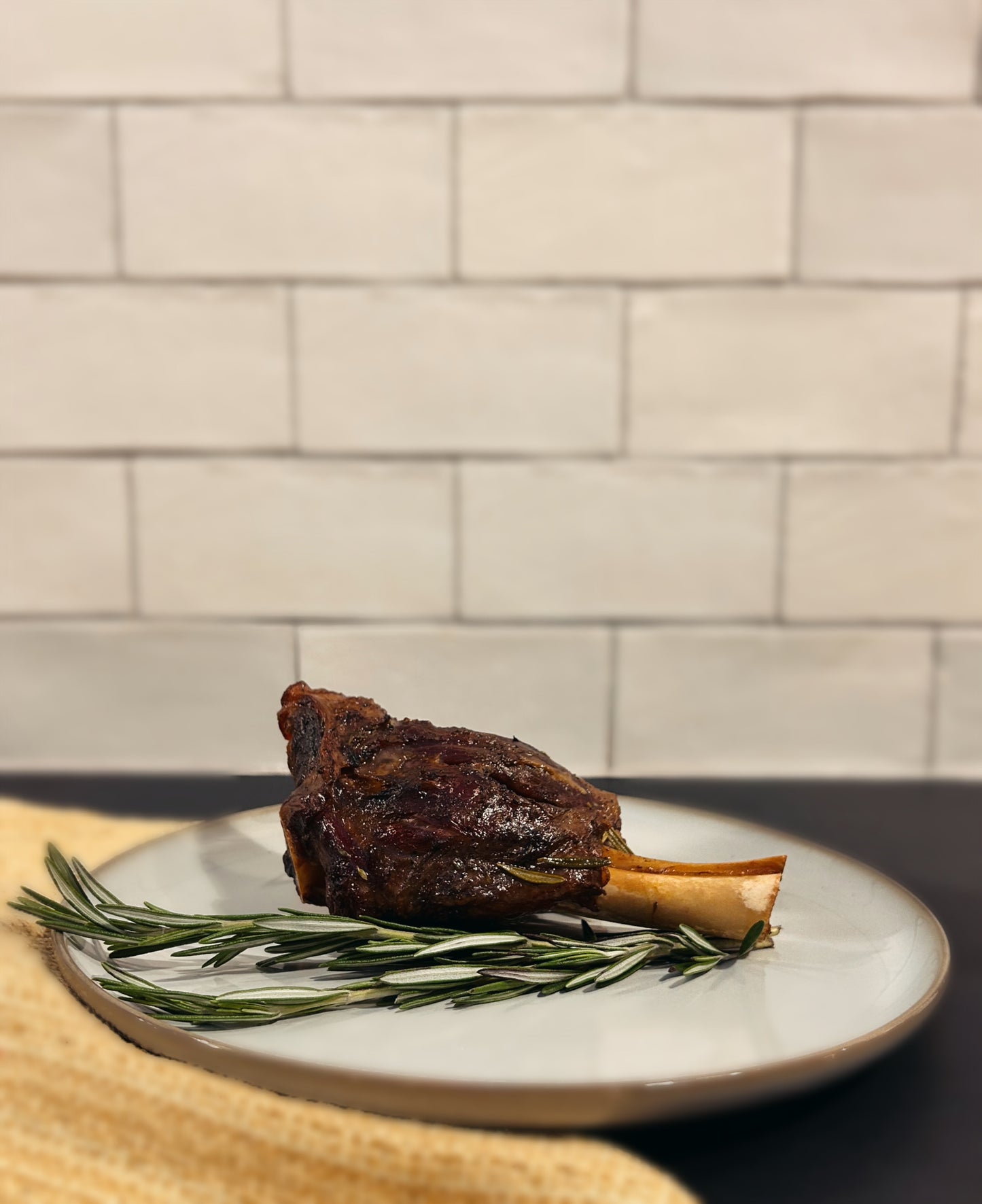 Jarrets d'agneau braisés